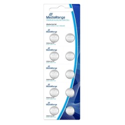 MediaRange αλκαλικές μπαταριές Blister (10 τεμαχίων) LR44(AG13) - 1.5v MediaRange αλκαλικές μπαταριές Blister (10 τεμαχίων) LR44(AG13) - 1.5v