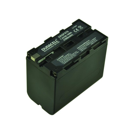 Συμβατή Camcorder Battery 7.2V 7800mAh Κατάλληλο για: Duracell Replacement Sony NP-F970 NP-F930