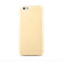 Jelly Case Brush για Apple iphone 6/6s plus gold