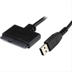 POWERTECH καλώδιο USB σε SATA CAB-U033, copper, 0.20m, μαύρο POWERTECH καλώδιο USB σε SATA CAB-U033, copper, 0.20m, μαύρο