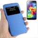 Smart Flap Case for Samsung S5/G900 blue