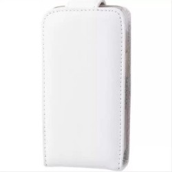 Θήκη Sligo Plus leather for iPhone 5 white