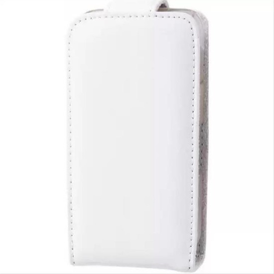 Θήκη Sligo Plus leather for iPhone 5 white