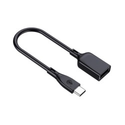 Αντάπτορας One Plus NB1233, USB F to Type-C, OTG, 0.15m, Μαυρο - 40159 Αντάπτορας One Plus NB1233, USB F to Type-C, OTG, 0.15m, Μαυρο - 40159