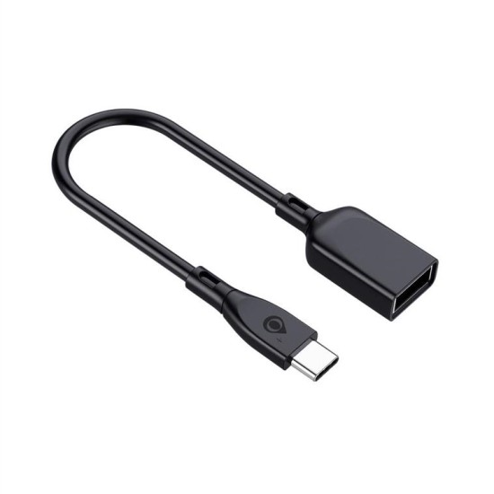 Αντάπτορας One Plus NB1233, USB F to Type-C, OTG, 0.15m, Μαυρο - 40159