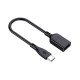 Αντάπτορας One Plus NB1233, USB F to Type-C, OTG, 0.15m, Μαυρο - 40159