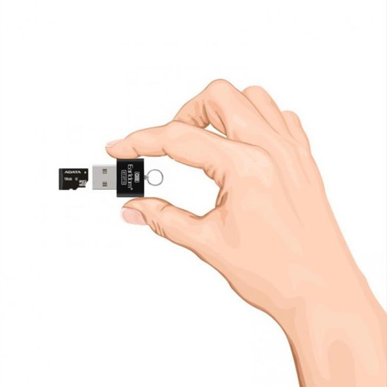 Card reader Earldom ET-OT12, Micro SD, Black