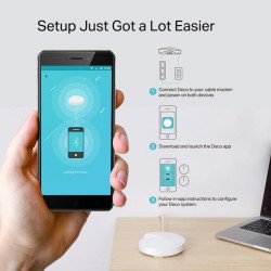 TP-LINK Mesh WiFi access point Deco M5, AC1300 Dual Band, 2τμχ, Ver. 2.0 TP-LINK Mesh WiFi access point Deco M5, AC1300 Dual Band, 2τμχ, Ver. 2.0