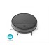 Wi-Fi smart σκούπα ρομπότ, χωρητικότητας 0.2L, NEDIS WIFIVCR001CBK