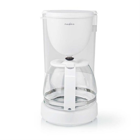 Καφετιέρα φίλτρου 1.25L, 750W σε λευκό χρώμα, NEDIS KACM150EWT