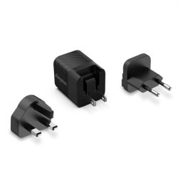 Universal φορτιστής με 2 εξόδους USB (1x USB-C & 1x USB-A), 65W, ENERGIZER A65MU Universal φορτιστής με 2 εξόδους USB (1x USB-C & 1x USB-A), 65W, ENERGIZER A65MU