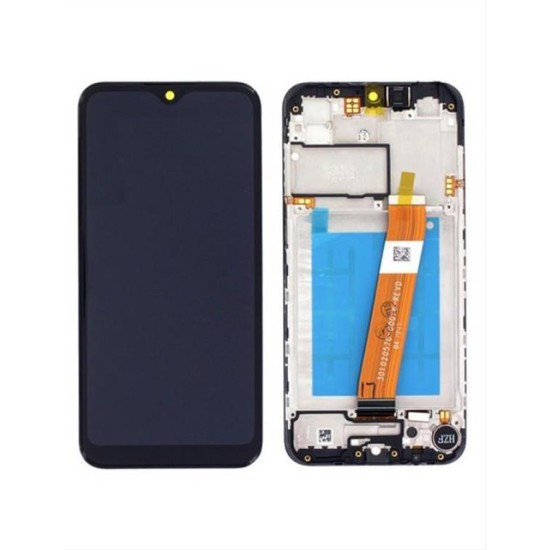 Samsung Galaxy A02S A025G Lcd+Touch Screen+Frame Black ORIGINAL GH81-20181A