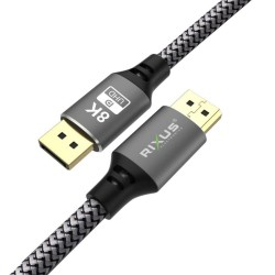 Rixus Ultra HD 8K Display Port Cable 200cm RX-DC03
