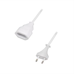 SONORA Προέκταση με διπολικό φις 5 μέτρα (2 x 0.75 mm²). EC5W010