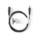 NEDIS Καλώδιο ήχου 3,5mm αρσ. Stereo - 3,5mm Stereo θηλ., 2m CAGT22050BK20