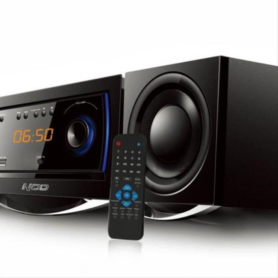 Mini Hi-Fi με CD player, FM ράδιο, σύνδεση Bluetooth και αναπαραγωγή από USB stick, 30W NOD BEAT Mini Hi-Fi με CD player, FM ράδιο, σύνδεση Bluetooth και αναπαραγωγή από USB stick, 30W NOD BEAT