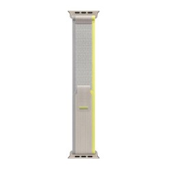 FOR APPLE WATCH 38MM, 40MM, 41MM NYLON BAND TRAIL LOOP YELLOW/BEIGE RETAIL BOX