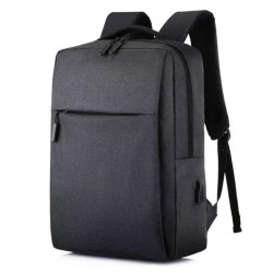 Laptop backpack No brand BP-02, 15.6", Μαυρο Laptop backpack No brand BP-02, 15.6", Μαυρο
