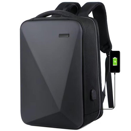 Laptop backpack No brand BP-26, 15.6", Μαυρο