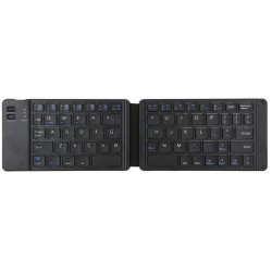 Keyboard No brand K018, Foldable, Bluetooth, Black