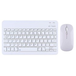 Wireless Mouse and Keyboard Set No brand 030, Bluetooth, White