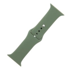 Silicone band S / M for Apple Watch 42 / 44 / 45mm khaki OEM101032