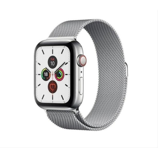 Magnetic Strap Watch Strap 6/5/4/3/2/SE(44mm / 42mm) Bracelet Silver