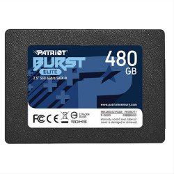 SSD PATRIOT PBE480GS25SSDR BURST ELITE 480GB 2.5'' SATA 3 SSD PATRIOT PBE480GS25SSDR BURST ELITE 480GB 2.5'' SATA 3