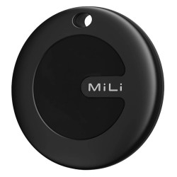 MILI smart tag MiTag Duo για iOS & Android Bluetooth tracker, μαύρο