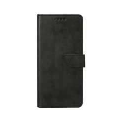 Rixus Bookcase For Samsung Galaxy S23 Ultra Black