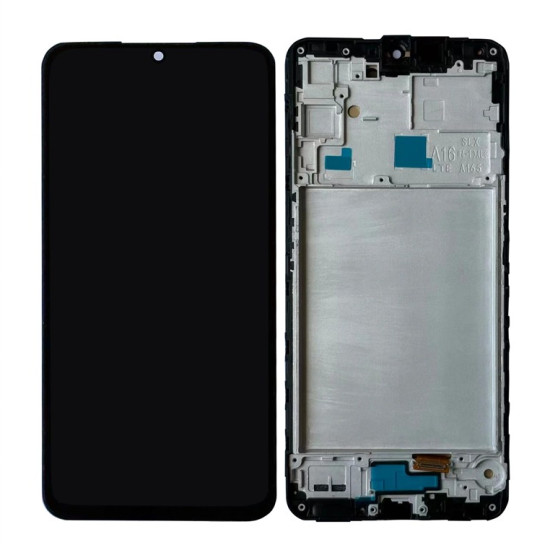 Samsung Galaxy A16 4G (EU) A166B Display And Digitizer With Frame Black Soft-OLED Samsung Galaxy A16 4G (EU) A166B Display And Digitizer With Frame Black Soft-OLED