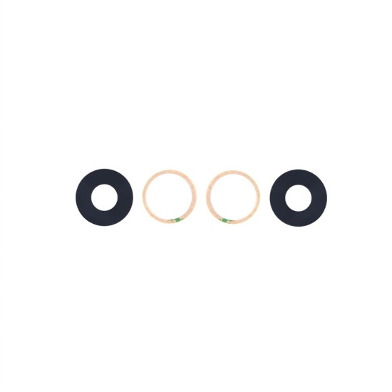 For Apple iPhone 16e Camera Lens Cover Set Black OEM
