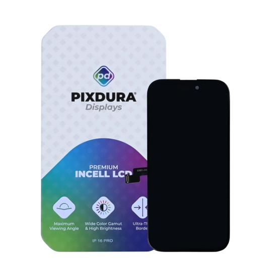 PIXDURA For Apple iPhone 16 Pro Max Display And Digitizer In-Cell Premium (120Hz)