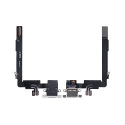 For Apple iPhone 16 Pro Max System Charging Flex White Titanium OEM For Apple iPhone 16 Pro Max System Charging Flex White Titanium OEM