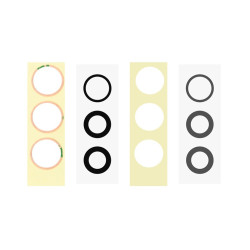 For Apple iPhone 15 Pro Max Camera Lens Cover Set Black OEM For Apple iPhone 15 Pro Max Camera Lens Cover Set Black OEM
