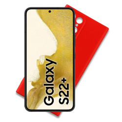 VOLTE-TEL ΘΗΚΗ SAMSUNG S22 PLUS 5G S906 6.6" SILICON TPU FULL CAMERA PROTECTION RED