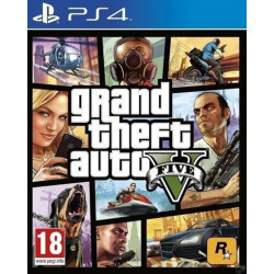 Used Grand Theft Auto Five Playstation 4 - No Original Box