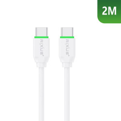 Rixus RX2016 Data Sync And Fast Charge Cable USB-C to USB-C 2m Rixus RX2016 Data Sync And Fast Charge Cable USB-C to USB-C 2m