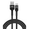 POWERTECH καλώδιο USB-C σε USB PTR-0169, PD 60W, copper, 1.5m, μαύρο