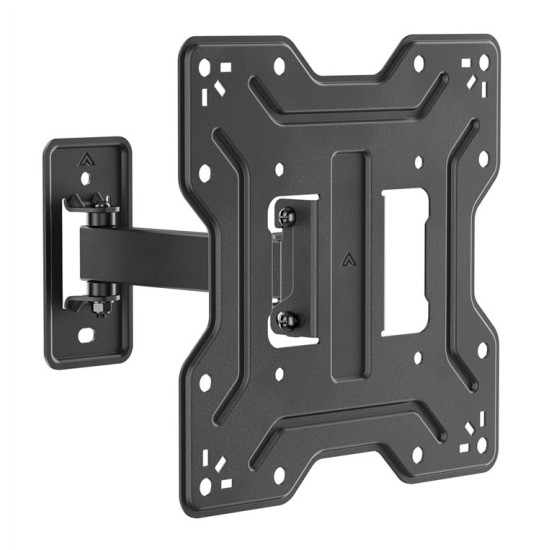 POWERTECH επιτοίχια βάση τηλεόρασης PT-1555, 23-43", έως 30kg, full motion