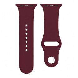 Silicone Strap APS Silicone Watch Band Ultra 8/7/6/5/4/3/2, SE (45/44/42mm) Strap Burgundy
