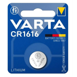 VARTA μπαταρία λιθίου CR1616, 3V, 1τμχ VARTA μπαταρία λιθίου CR1616, 3V, 1τμχ
