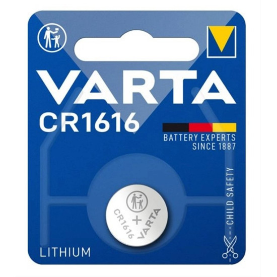 VARTA μπαταρία λιθίου CR1616, 3V, 1τμχ