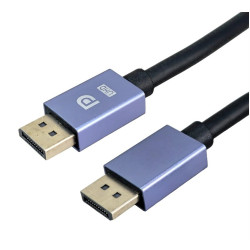 POWERTECH καλώδιο DisplayPort CAB-DP078, 8K/60Hz, 48 Gbps, 1m, μαύρο POWERTECH καλώδιο DisplayPort CAB-DP078, 8K/60Hz, 48 Gbps, 1m, μαύρο
