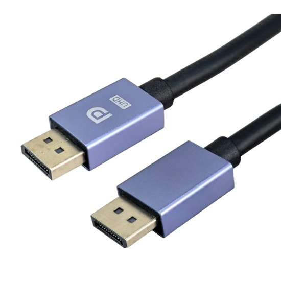 POWERTECH καλώδιο DisplayPort CAB-DP078, 8K/60Hz, 48 Gbps, 1m, μαύρο POWERTECH καλώδιο DisplayPort CAB-DP078, 8K/60Hz, 48 Gbps, 1m, μαύρο