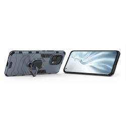 POWERTECH Θήκη Ring Armor MOB-1712 για Xiaomi Mi 11, μπλε POWERTECH Θήκη Ring Armor MOB-1712 για Xiaomi Mi 11, μπλε