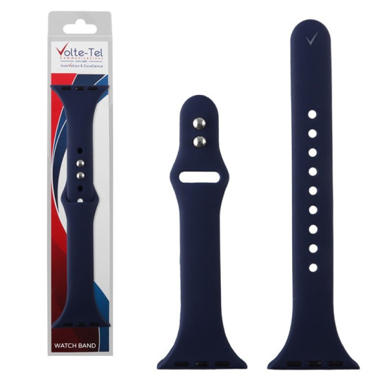 VT127 ΛΟΥΡΑΚΙ APPLE WATCH 42/44/45/46/49mm Blue VT127 ΛΟΥΡΑΚΙ APPLE WATCH 42/44/45/46/49mm Blue