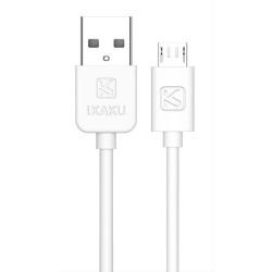 KAKUSIGA καλώδιο micro USB KSC-332,2.4A,480Mbps,2m,λευκό KAKUSIGA καλώδιο micro USB KSC-332,2.4A,480Mbps,2m,λευκό
