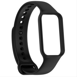 Λουράκι σιλικόνης για Smart Band 9 Active/Redmi Band 3 Μαύρο Λουράκι σιλικόνης για Smart Band 9 Active/Redmi Band 3 Μαύρο
