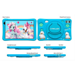 TECLAST tablet P85T Kids,8" HD, 4/64GB,Android 14,5000mAh,μπλε TECLAST tablet P85T Kids,8" HD, 4/64GB,Android 14,5000mAh,μπλε
